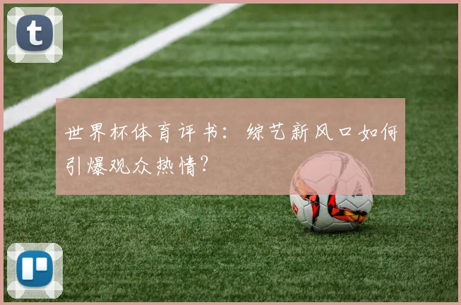 世界杯体育评书:综艺新风口如何引爆观众热情?